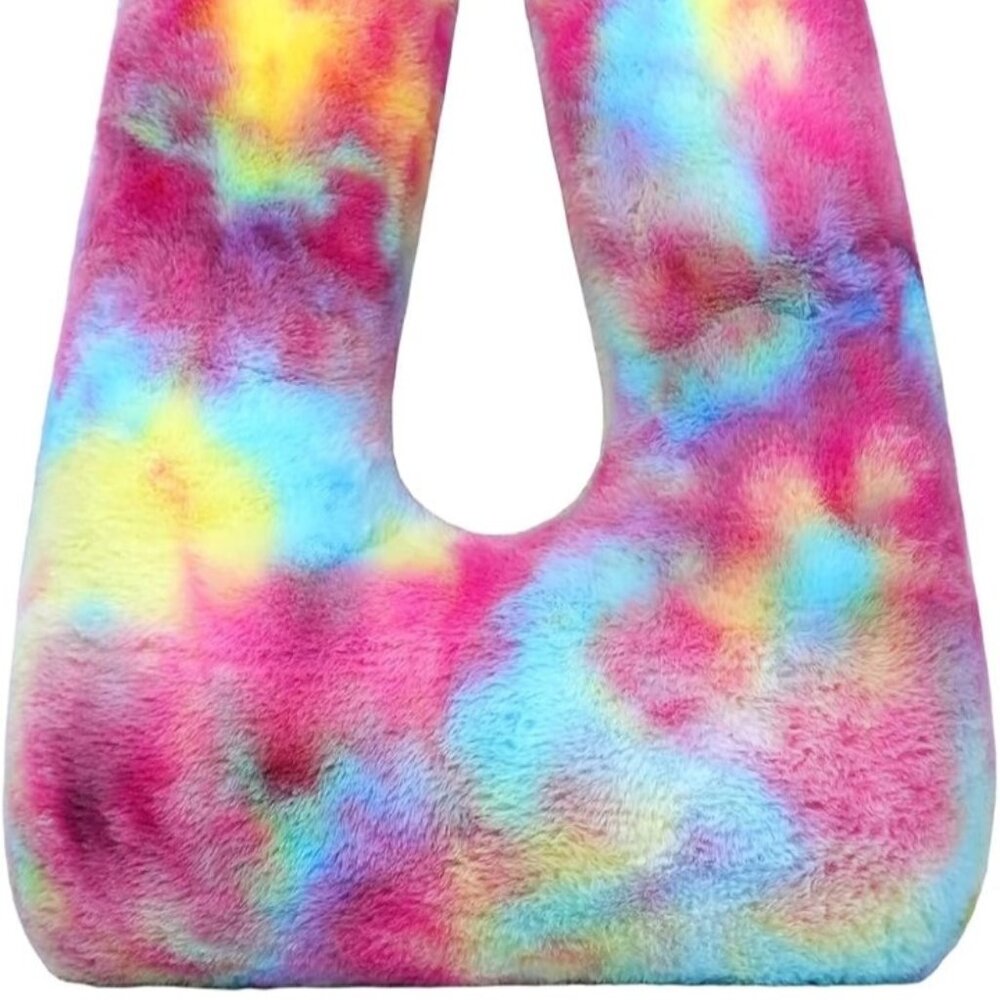New Youth Cotton Car Pillow Tie Dye Color with Seat Strap